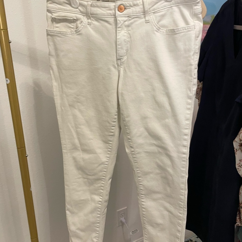 a.n.a Women's Cream Skinny‎ Jeans size 12p